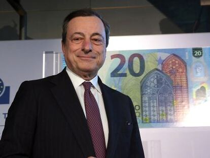 Mario Draghi, el presidente del Banco Central Europeo.