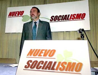 Eduardo Tamayo, durante el acto de presentación de su partido.