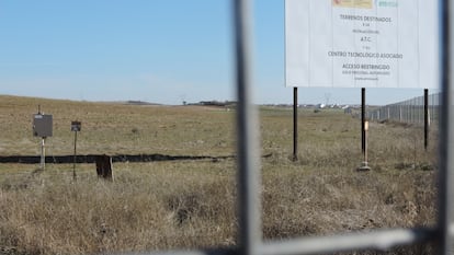 Terreno destinado al almac&eacute;n de residuos nucleares en Villar de Ca&ntilde;as, Cuenca.