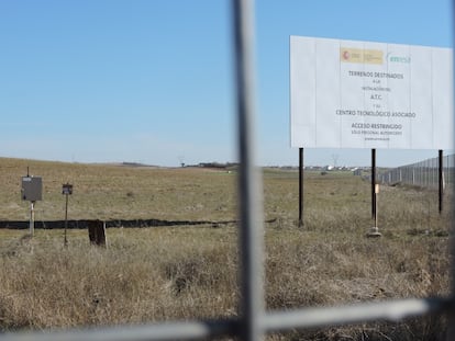 Terreno destinado al almac&eacute;n de residuos nucleares en Villar de Ca&ntilde;as, Cuenca.