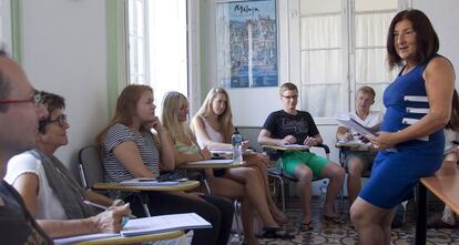 Curso de español para extranjeros en el Instituto Picasso de Málaga.