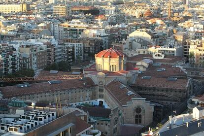 Barcelona’s Modelo prison, where US photographer David Owen was held before his transfer.