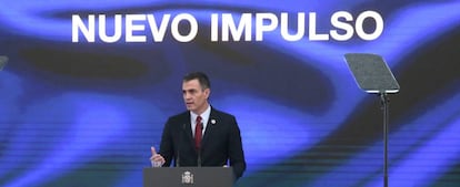 El presidente del Gobierno, Pedro Sánchez.