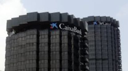 Sede principal del grupo CaixaBank, en la Avenida Diagonal de Barcelona.