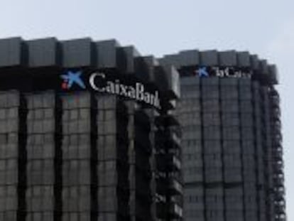 Sede principal del grupo CaixaBank, en la Avenida Diagonal de Barcelona.