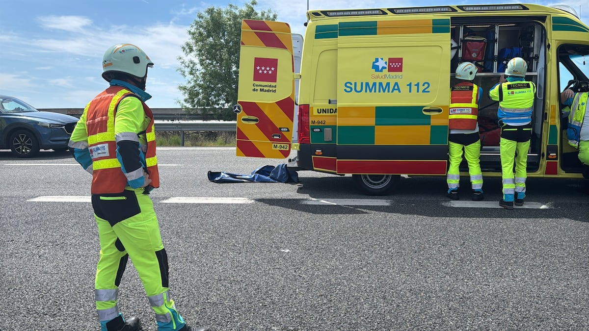 Muere un ciclista de 70 años atropellado por un coche en Pinto
