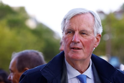 El primer ministro de Francia, Michel Barnier, el pasado 14 de septiembre en París.