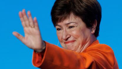 Kristalina Georgieva, managing director of the IMF, during an event this month in Beverly Hills, California.