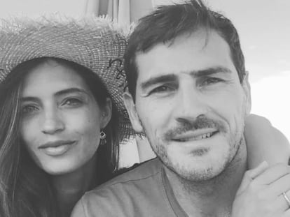 Sara carbonero e Iker Casillas, en una imagen publicada en su instagram.