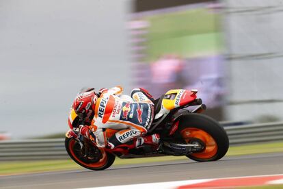 Márquez pelea por la primera fila en el circuito de Termas.