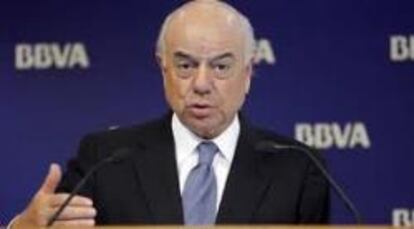 Francisco González, presidente de BBVA