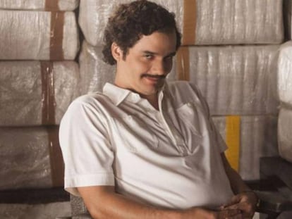 Pablo Escobar in the Netflix show ‘Narcos’