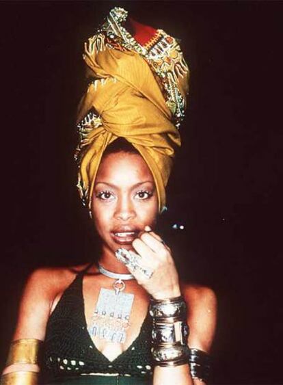 La diva del <i>soul</i> Erykah Badu.