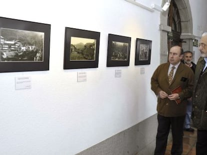 Basilio Rada, en la inauguraci&oacute;n de un centro de Educaci&oacute;n Ambiental en Valsa&iacute;n (Segovia), en una imagen sin datar.