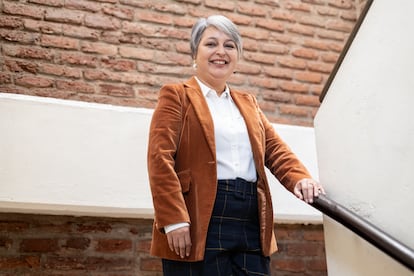 Jeannette Jara en la sede del ICAL.