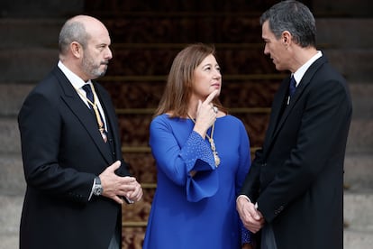 Pedro Rollán Francina Armengol y Pedro Sánchez