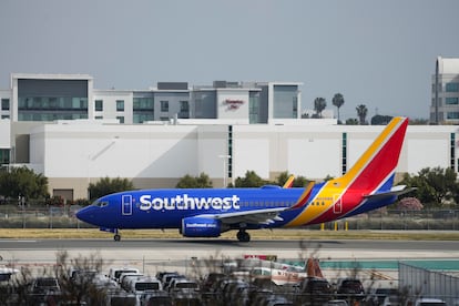 A Southwest Airlines plane