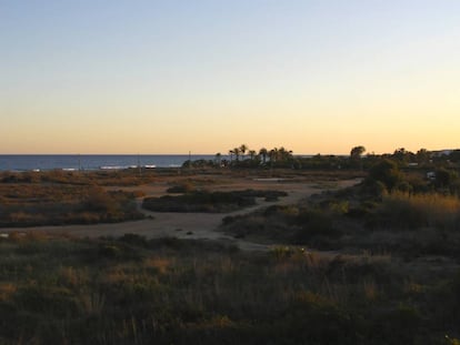 Vista de la platja de Creixell, a Tarragona.