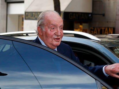 El rey emérito Juan Carlos I en Madrid, en diciembre de 2018.
