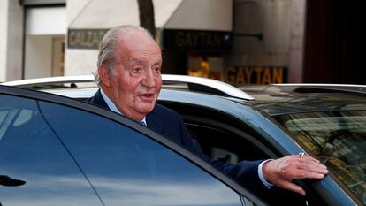 Spain‘s emeritus king Juan Carlos 1.