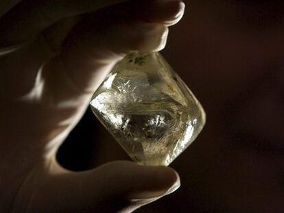 El diamante bruto sin cortar más grande del mundo