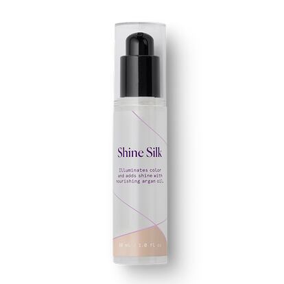 Shine Silk de eSalon, un tratamiento enriquecido con aceite de argán para cuidar las melenas platino.