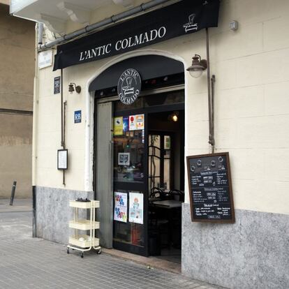 Restaurant L'Antic Colmado, al barri de Sant Andreu de Barcelona.