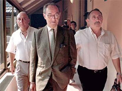 Pascual Estevill, el día que fue a declarar al Tribunal Superior de Justicia de Cataluña.