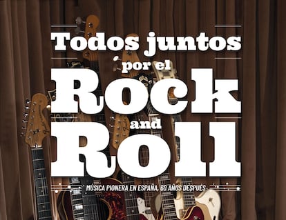 Portada del DVD 'Todos juntos por el Rock and Roll'.