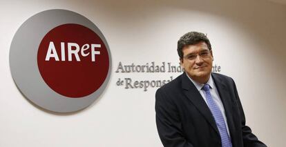 El presidente de la Autoridad Independiente de Responsabilidad Fiscal (AIReF), José Luis Escrivá