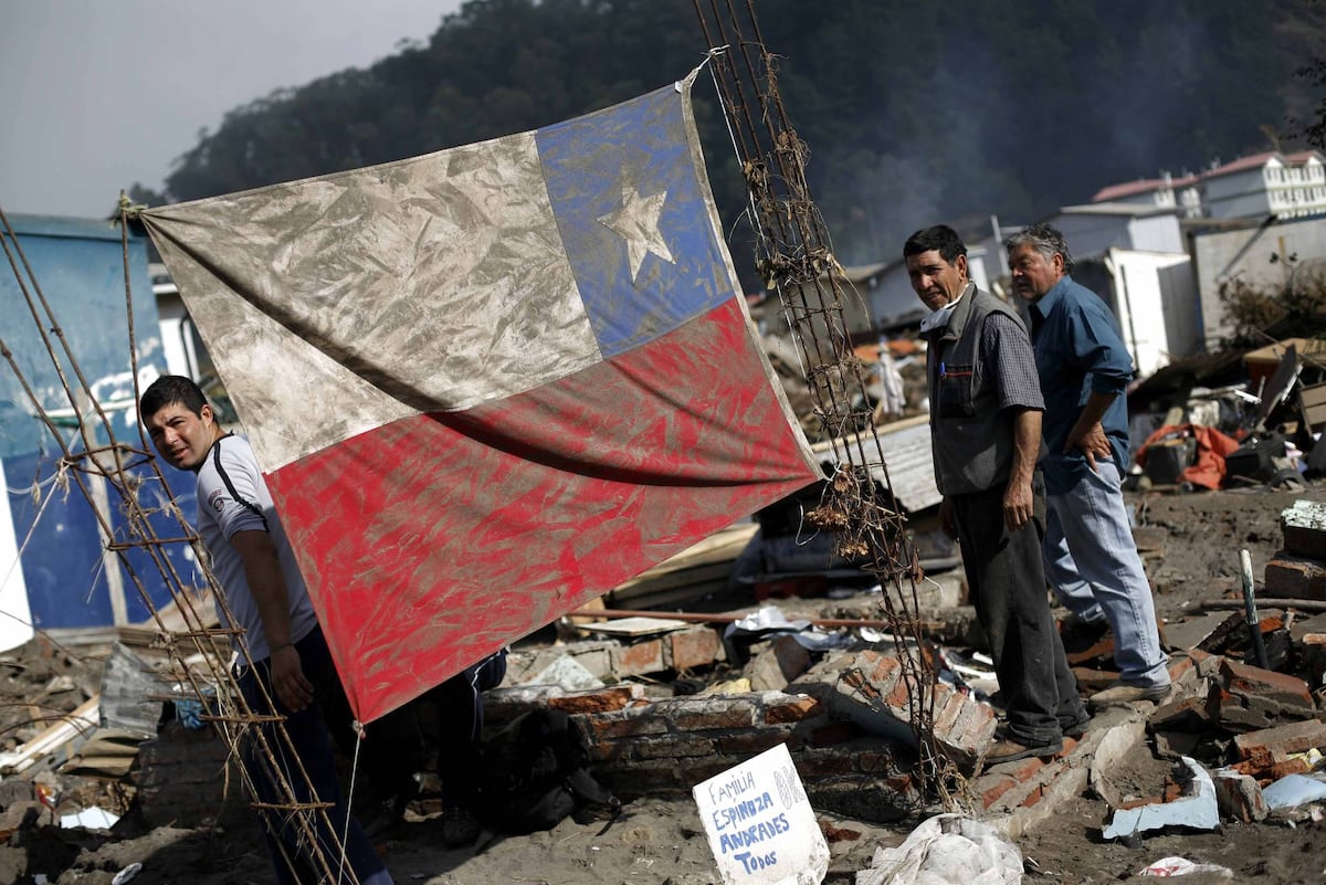 Los estragos del terremoto que sacudió Chile en 2010 Fotos