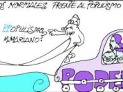 El candidato Rajoy presume de normal