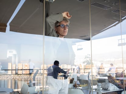 El cineasta David Trueba, este miércoles, en Málaga.