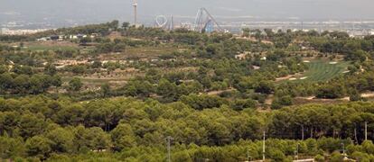 Terrenos en salou y Vila-seca donde se levantará Barcelona World.