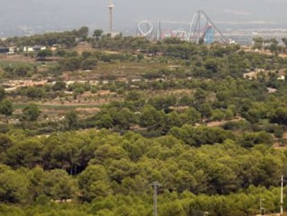 Terrenos en salou y Vila-seca donde se levantar&aacute; Barcelona World.