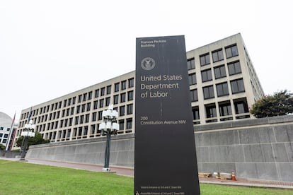 Sede del Departamento de Trabajo, del que depende la Oficina de Estadísticas, en Washington.