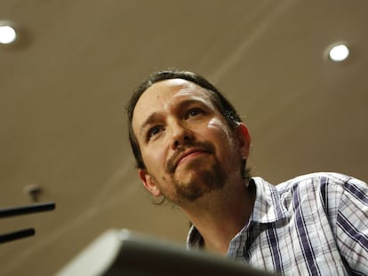 Pablo Iglesias, líder de Podemos.