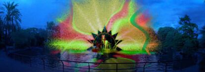 Imagen del espectáculo <i>Splash,</i> de Franc Aleu, que se presentará en el lago del parque de la Ciutadella.
