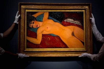 El cuadro de Amedeo Modigliani fue pintado a principios del siglo XX. Hace cuatro años, la casa Christi'es lo subastó alcanzando los 170 millones de dólares.