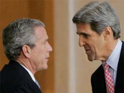 Bush y Kerry
