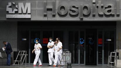El Hospital de La Paz en Madrid.