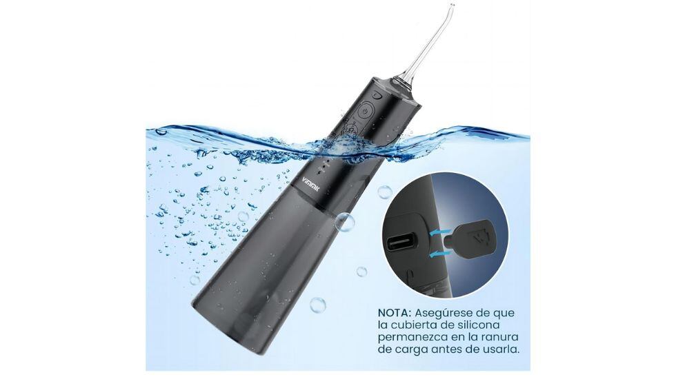 Cuerpo con diseño impermeable IPX7.