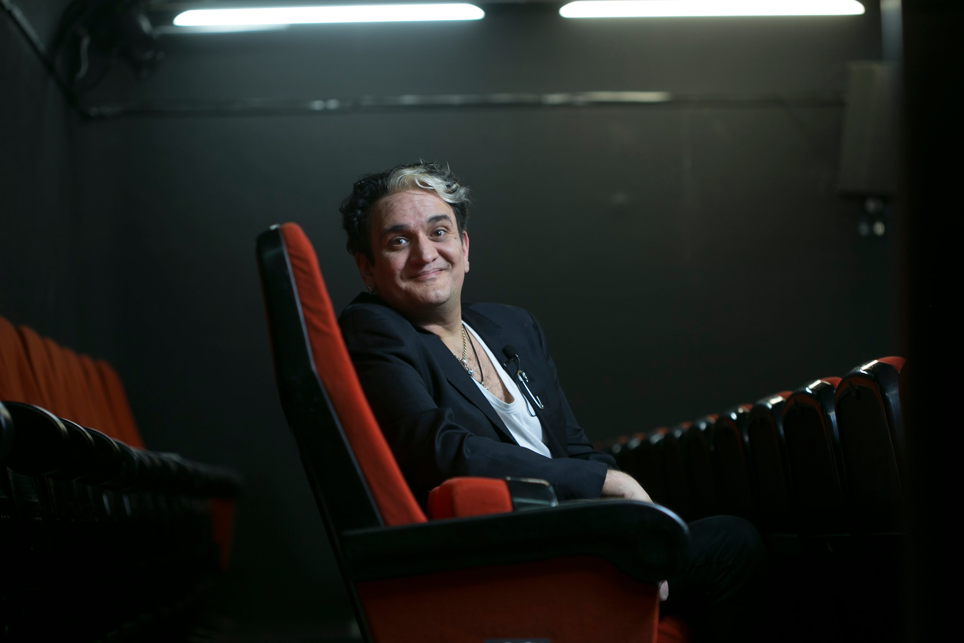 Dvd 1304 06.02.26Tim Arnold, artista, fotografiado en Madrid. foto: Santi Burgos