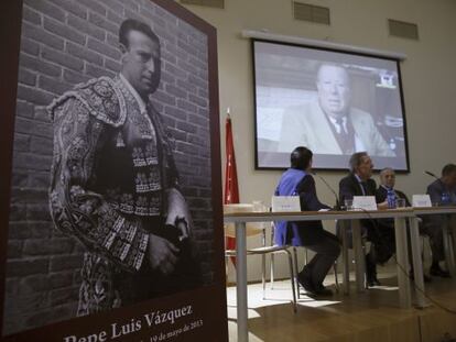 Homenaje al torero Pepe Luis V&aacute;zquez en el primer aniversario de su fallecimiento.