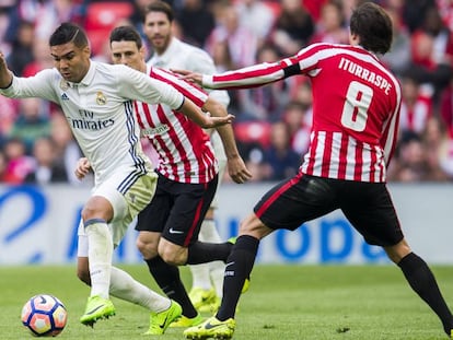 Casemiro foi um dos destaques da vitória do Real.