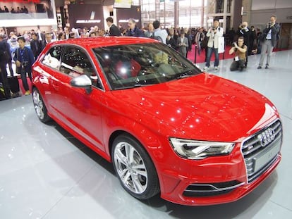 El nuevo Audi A3, presentado hoy en París, aumenta las posibilidades de conectividad.