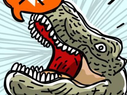 Los no tan temibles bramidos de los dinosaurios