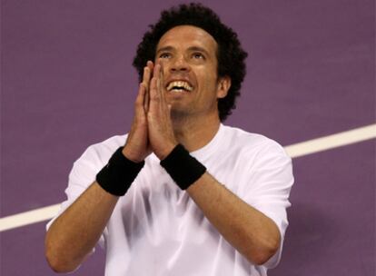 El tenista, tras vencer en Doha