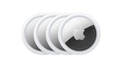 Producto Apple sobre fondo blanco.