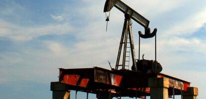 Una perforación petrolora en Estados Unidos.
